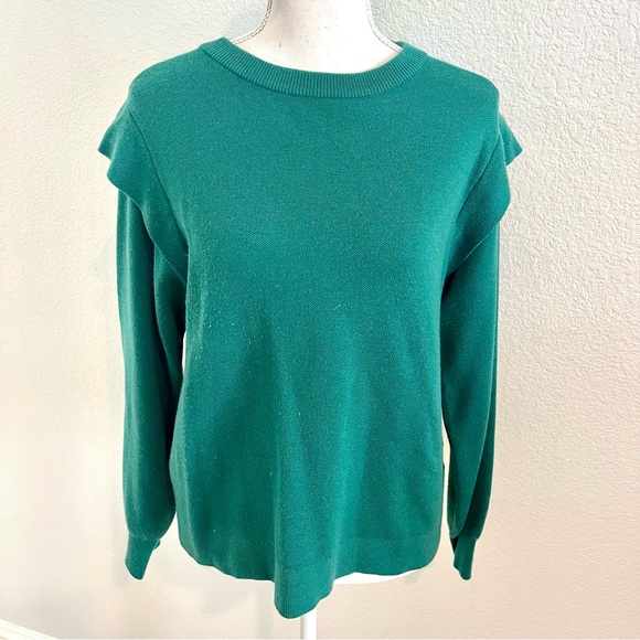 CROSBY by Mollie Burch Sweaters - CROSBY by Mollie Burch Teal Knit Top